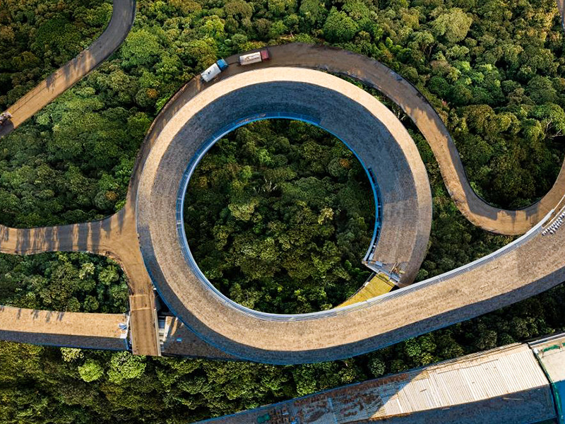 Wooden Sunshade and Ancillary Works For The Beijing Hiemalia Luge Centre