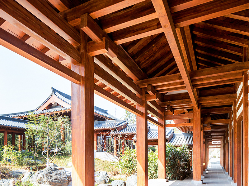 Xi'an Meibei lacum ligna Structure Aedificium