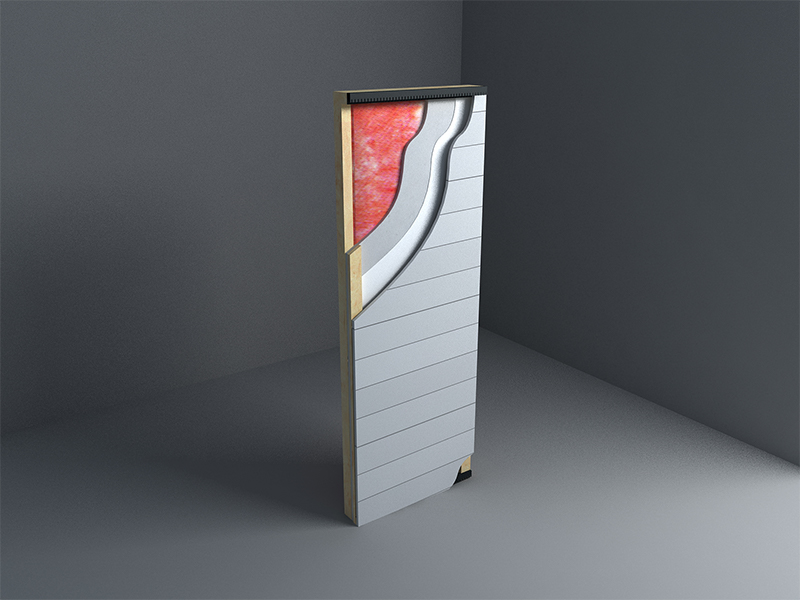 SPF Wall Material pro exterioribus parietibus