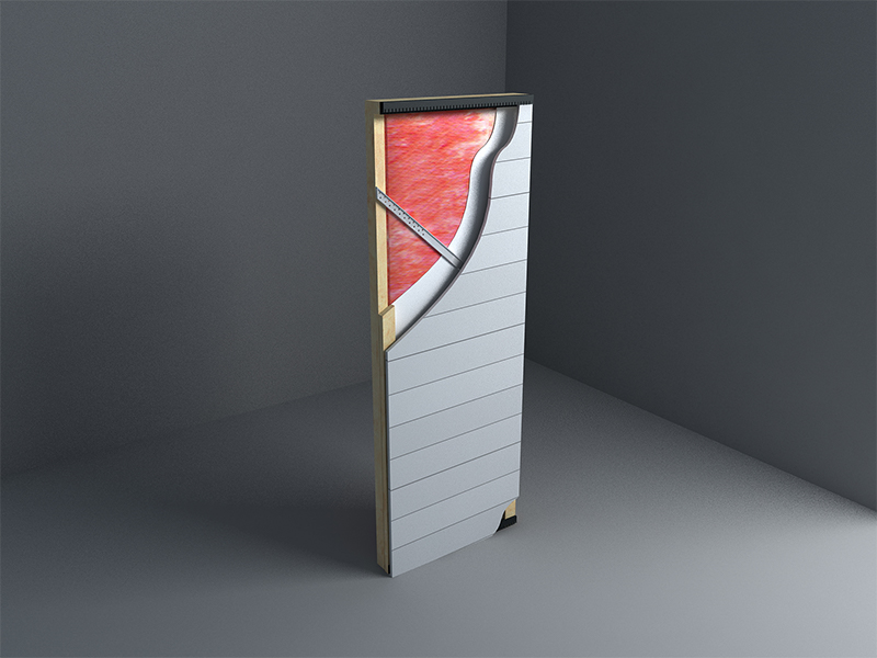 SPF Wall Material pro exterioribus parietibus